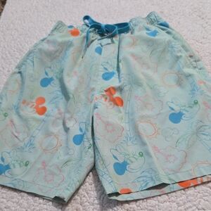 DISNEY MICKEY AND MINNIE MOUSE SWIM TRUNKS